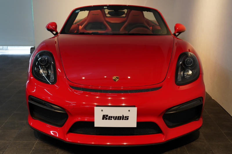 ポルシェ ボクスター(Type981) Spyder スパイダークラシックインテリア カーボンスポーツフルバケットシート 中古車 中古車