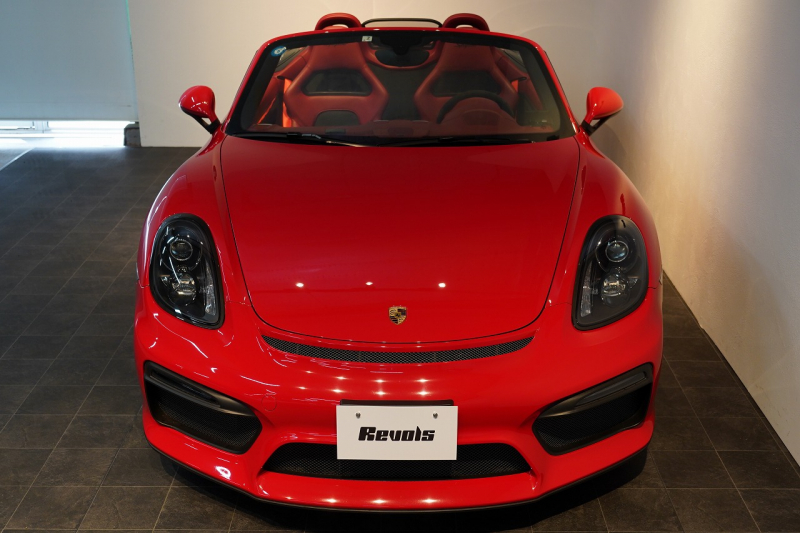 ポルシェ ボクスター(Type981) Spyder スパイダークラシックインテリア カーボンスポーツフルバケットシート 中古車 中古車
