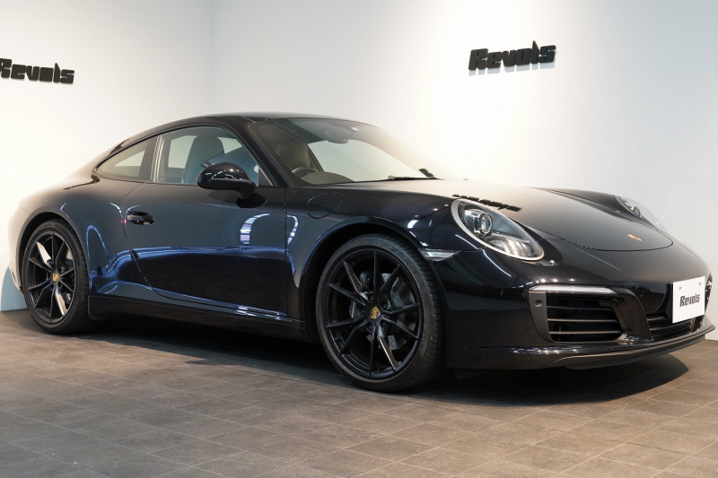 ポルシェ 911(Type991.2) Carrera 7MT スポーツクロノ スポーツテールパイプ パークアシスト付バックカメラ  ジェットブラック 中古車