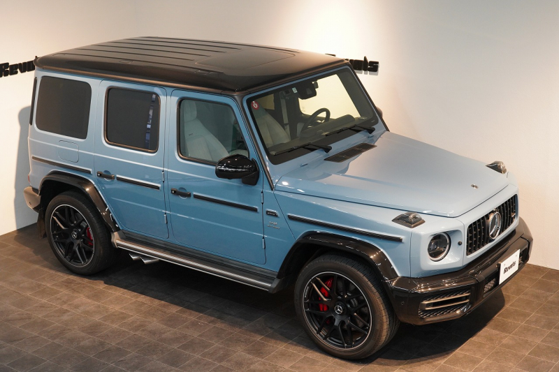 AMG Gクラス G63 AMG AMG世田谷スペシャルオーダー プロフェッショナルブルー プラチナホワイト内装 中古車 中古車