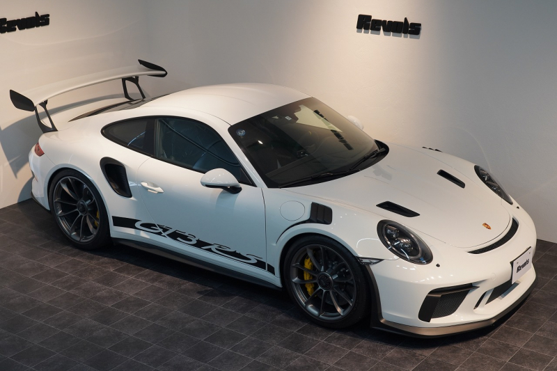 ポルシェ 911(Type991.2) GT3RS LEDヘッドライト PCCB フロントリフト スポーツクロノ  中古車