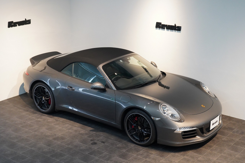 ポルシェ 911(Type991.1) Carrera Cabriolet PDK スポクロ スポエグ スポーツデザイン 20インチスポーツデザインホイール 中古車 中古車