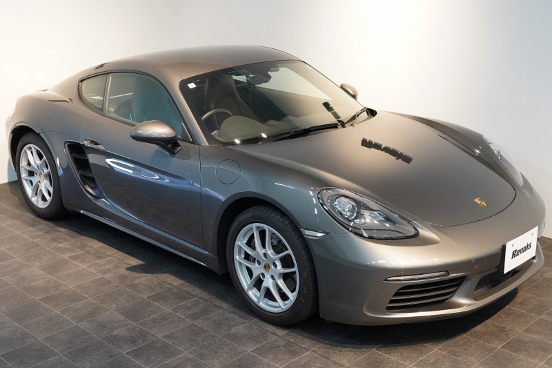 ポルシェ 718 ケイマン PDK アゲートグレーメタリック ACC パークアシスト付バックカメラ 中古車 中古車