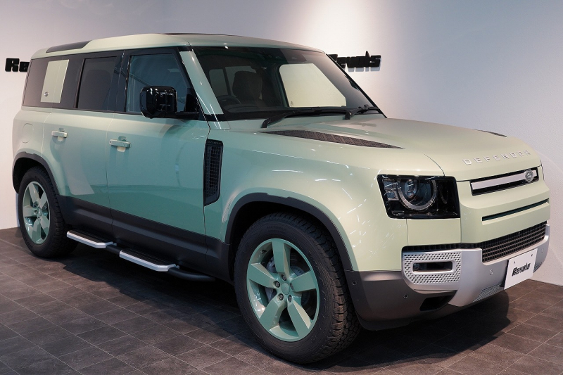 ランドローバー ディフェンダー 110 75th LIMITED EDITION  限定150台 フィックスドサイドステップ 中古車 中古車