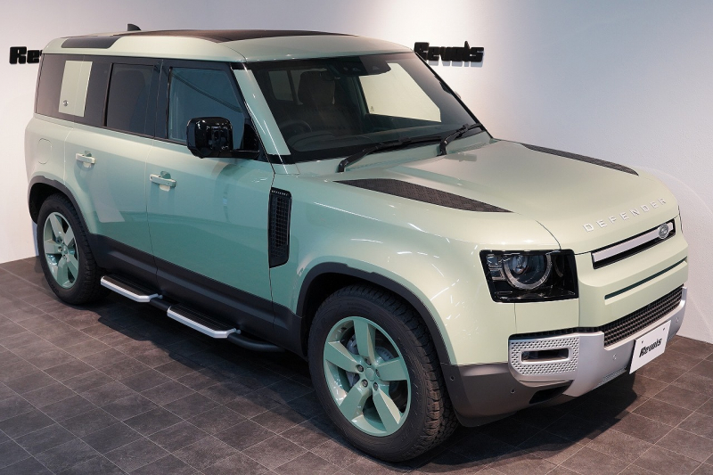 ランドローバー ディフェンダー 110 75th LIMITED EDITION  限定150台 フィックスドサイドステップ 中古車 中古車