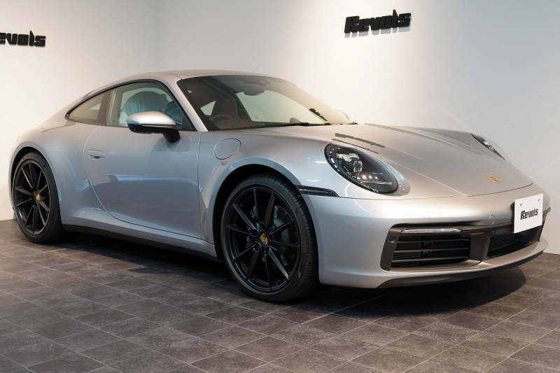 ポルシェ 911(Type992) Carrera PDK スポーツクロノ スポーツエグゾースト カレラS20/21ホイール GTシルバー  中古車