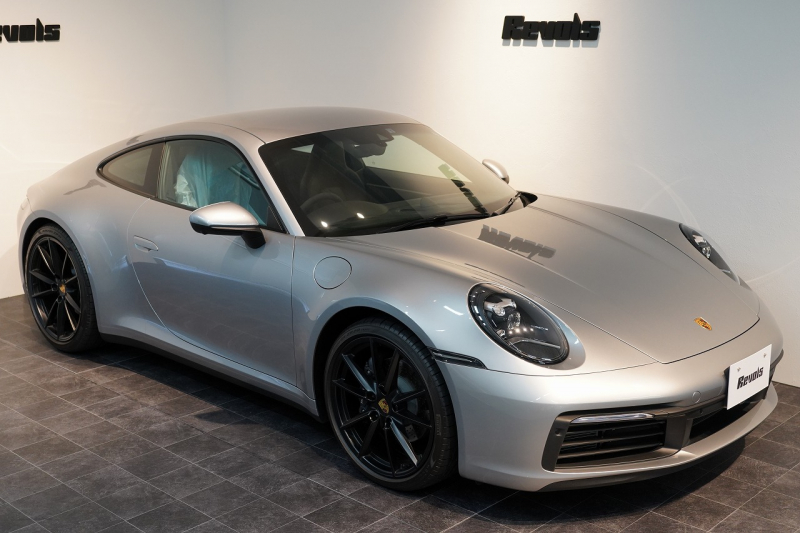 ポルシェ 911(Type992) Carrera PDK スポーツクロノ スポーツエグゾースト カレラS20/21ホイール GTシルバー 中古車