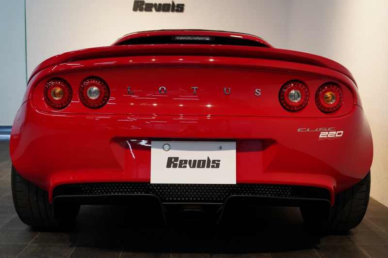 ロータス エリーゼ スポーツ 220 ソリッドレッド バックカメラ 中古車 中古車