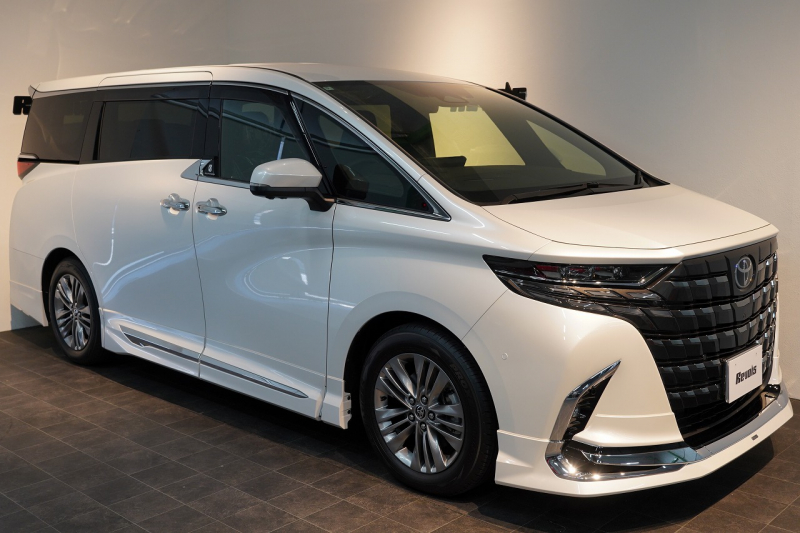 トヨタ アルファード Z ワンオーナー モデリスタエアロ 有機EL後席モニター ユニバーサルステップ デジタルインナーミラー 中古車 中古車