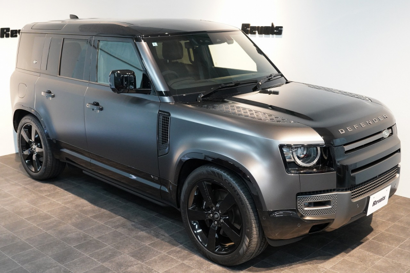 ランドローバー ディフェンダー 110 CARPATHIAN EDITON  ワンオーナー 電動サイドステップ エボニーレザーシート 中古車 中古車