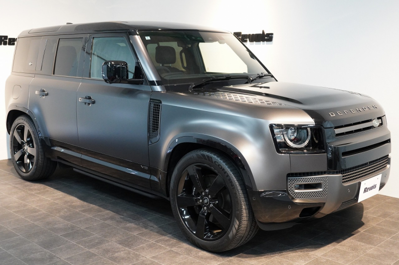 ランドローバー ディフェンダー 110 CARPATHIAN EDITON  ワンオーナー 電動サイドステップ エボニーレザーシート 中古車 中古車