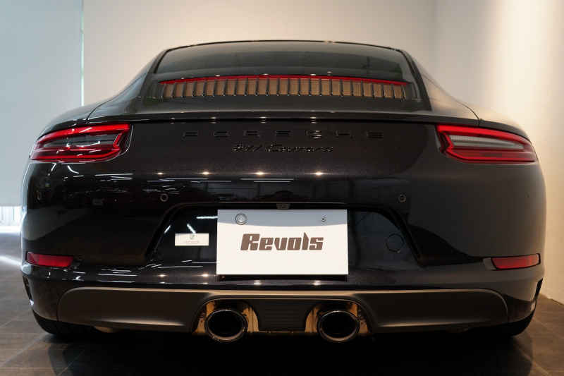 ポルシェ 911(Type991.2) Carrera PDK 左H スポクロ スポエグ Fリフト サンルーフ LEDヘッド BOSEサウンド ジェットブラック 中古車 中古車
