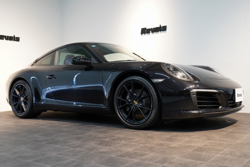 ポルシェ 911(Type991.2) Carrera PDK 左H スポクロ スポエグ Fリフト サンルーフ LEDヘッド BOSEサウンド ジェットブラック 中古車 中古車