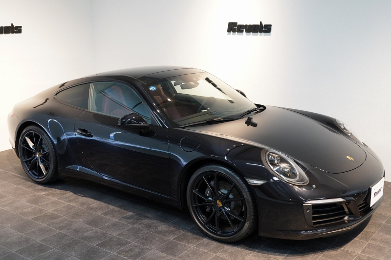 ポルシェ 911(Type991.2) Carrera PDK 左H スポクロ スポエグ Fリフト サンルーフ LEDヘッド BOSEサウンド ジェットブラック 中古車 中古車