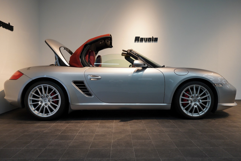 ポルシェ ボクスター(Type987) RS60 Spyder 6MT 限定37台 専用カレラレッドレザー スポーツエグゾースト 中古車 中古車