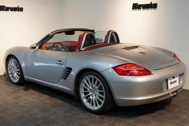 ポルシェ ボクスター(Type987) RS60 Spyder 6MT 限定37台 専用カレラレッドレザー スポーツエグゾースト 中古車 中古車