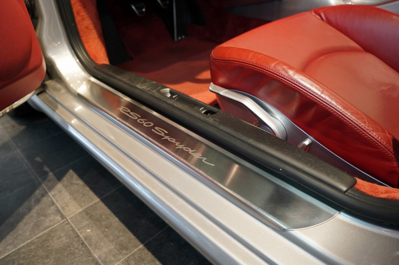 ポルシェ ボクスター(Type987) RS60 Spyder 6MT 限定37台 専用カレラレッドレザー スポーツエグゾースト 中古車 中古車