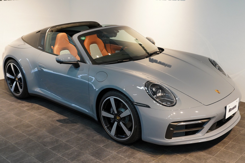 ポルシェ 911(Type992) Targa 4 PDK 左H OP623 ワンオーナー ヘリテージデザインPKG スポクロ スポエグ Fリフト 中古車 中古車