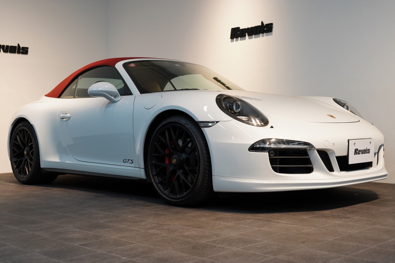 ポルシェ 911(Type991.1) Carrera GTS Cabriolet NA最終モデル 3.8L レッドトップ キャララホワイトメタリック  中古車