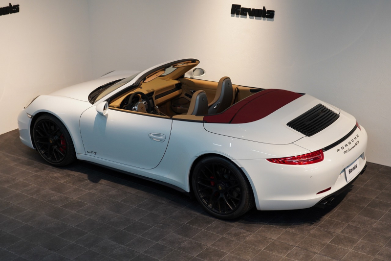 ポルシェ 911(Type991.1) Carrera GTS Cabriolet NA最終モデル 3.8L レッドトップ キャララホワイトメタリック  中古車