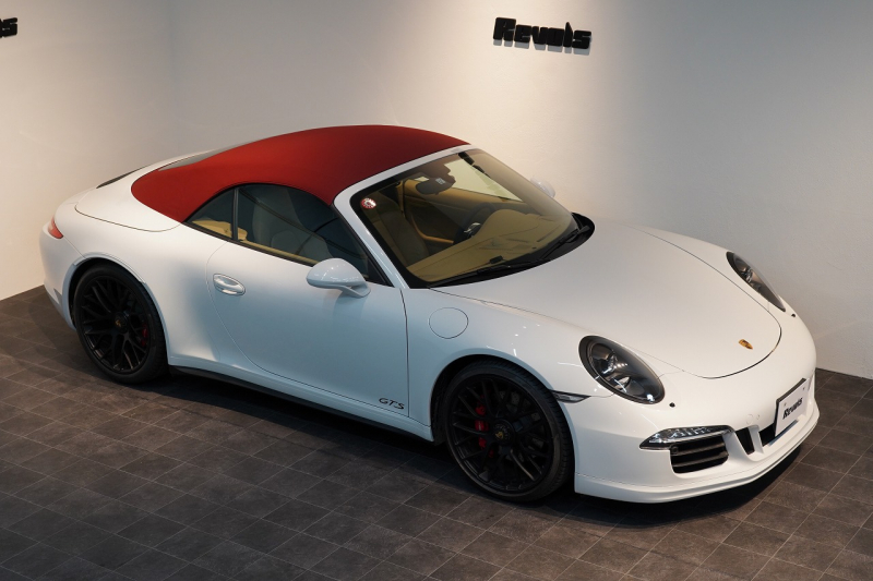 ポルシェ 911(Type991.1) Carrera GTS Cabriolet NA最終モデル 3.8L レッドトップ キャララホワイトメタリック  中古車