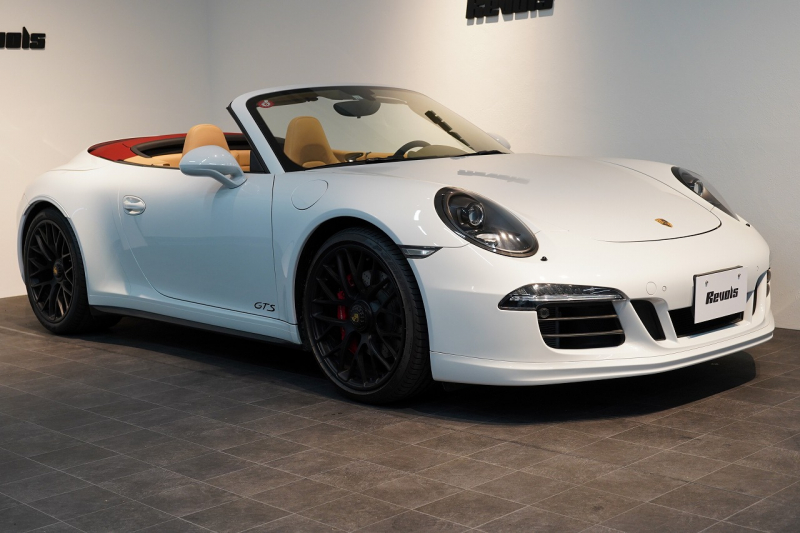 ポルシェ 911(Type991.1) Carrera GTS Cabriolet NA最終モデル 3.8L レッドトップ キャララホワイトメタリック  中古車