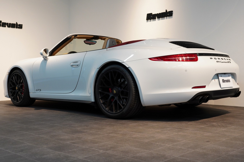 ポルシェ 911(Type991.1) Carrera GTS Cabriolet NA最終モデル 3.8L レッドトップ キャララホワイトメタリック  中古車