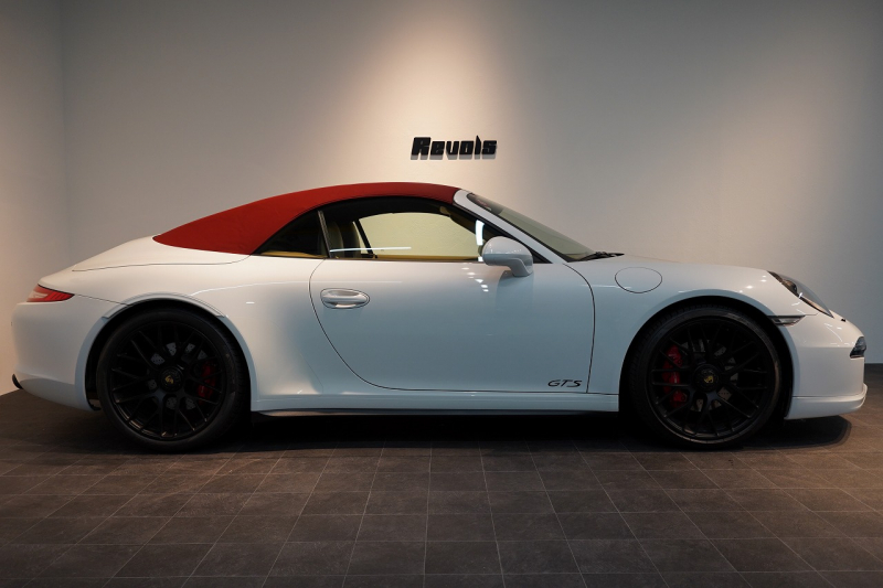 ポルシェ 911(Type991.1) Carrera GTS Cabriolet NA最終モデル 3.8L レッドトップ キャララホワイトメタリック  中古車