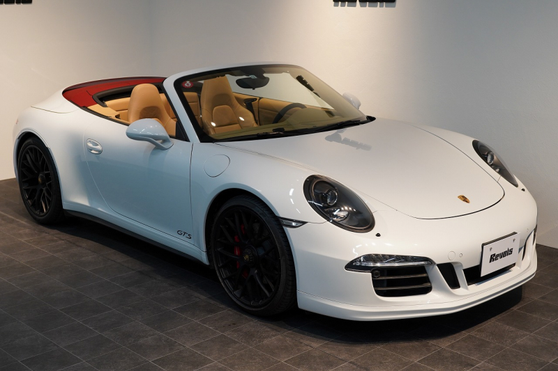 ポルシェ 911(Type991.1) Carrera GTS Cabriolet NA最終モデル 3.8L レッドトップ キャララホワイトメタリック  中古車