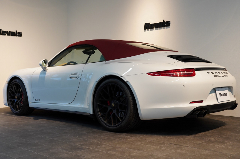ポルシェ 911(Type991.1) Carrera GTS Cabriolet NA最終モデル 3.8L レッドトップ キャララホワイトメタリック  中古車