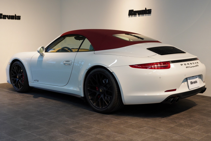 ポルシェ 911(Type991.1) Carrera GTS Cabriolet NA最終モデル 3.8L レッドトップ キャララホワイトメタリック  中古車
