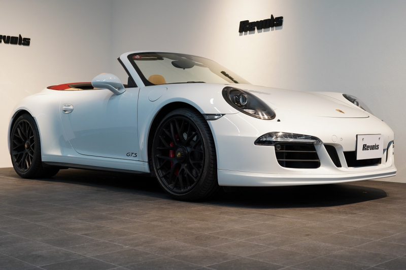 ポルシェ 911(Type991.1) Carrera GTS Cabriolet NA最終モデル 3.8L レッドトップ キャララホワイトメタリック  中古車