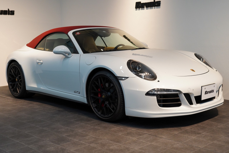 ポルシェ 911(Type991.1) Carrera GTS Cabriolet NA最終モデル 3.8L レッドトップ キャララホワイトメタリック  中古車