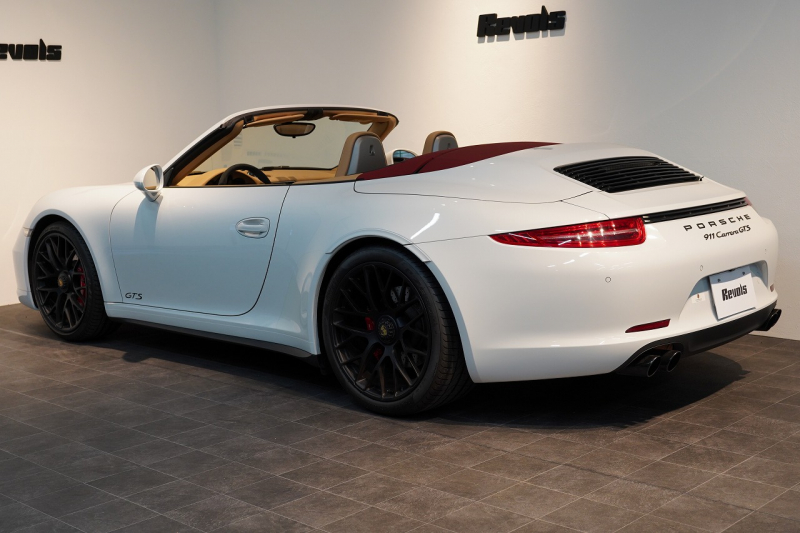 ポルシェ 911(Type991.1) Carrera GTS Cabriolet NA最終モデル 3.8L レッドトップ キャララホワイトメタリック  中古車