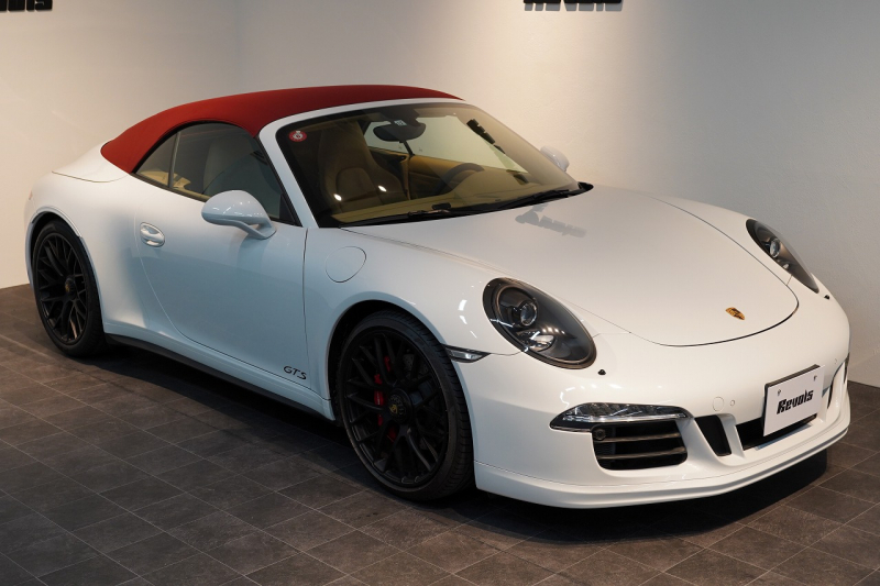 ポルシェ 911(Type991.1) Carrera GTS Cabriolet NA最終モデル 3.8L レッドトップ キャララホワイトメタリック  中古車