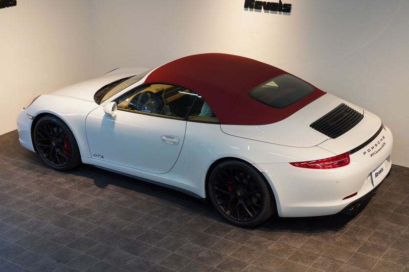 ポルシェ 911(Type991.1) Carrera GTS Cabriolet NA最終モデル 3.8L レッドトップ キャララホワイトメタリック  中古車