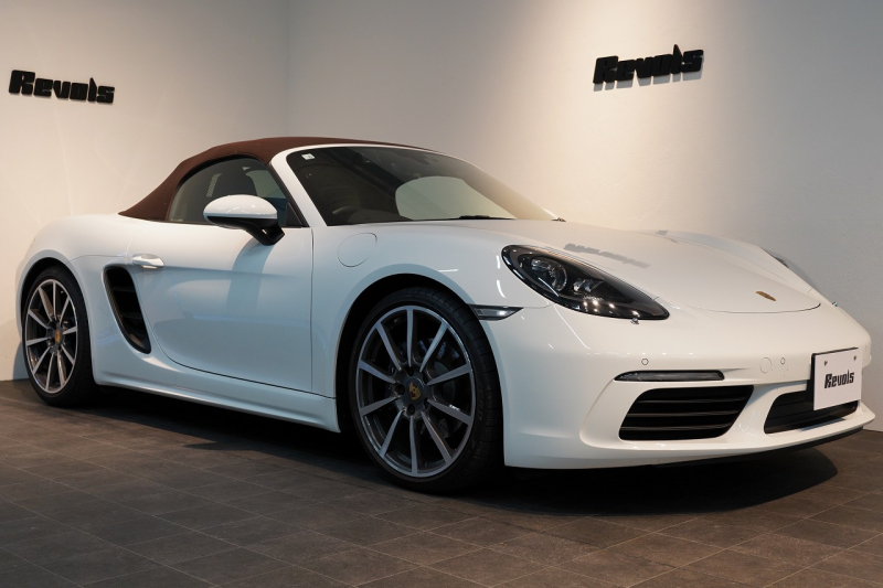 ポルシェ 718 ボクスター PDK 延長保証令和7年10月迄 スポーツエグゾースト 20インチカレラクラシック ティンテッドテール 中古車 中古車