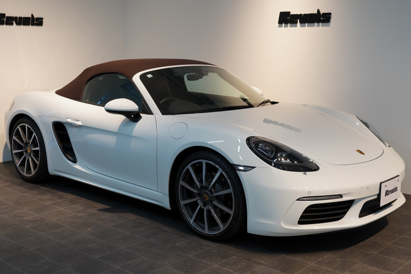 ポルシェ 718 ボクスター PDK 延長保証令和7年10月迄 スポーツエグゾースト 20インチカレラクラシック ティンテッドテール 中古車 中古車