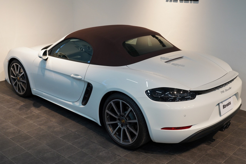 ポルシェ 718 ボクスター PDK 延長保証令和7年10月迄 スポーツエグゾースト 20インチカレラクラシック ティンテッドテール 中古車 中古車