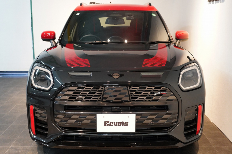 MINI(ミニ) ミニカントリーマン ALL4 JOHN COOPER WORKS TRIM ワンオーナー レジェンドグレー パフォーマンスブレーキ レッドスポーツストライプデカール 中古車 中古車