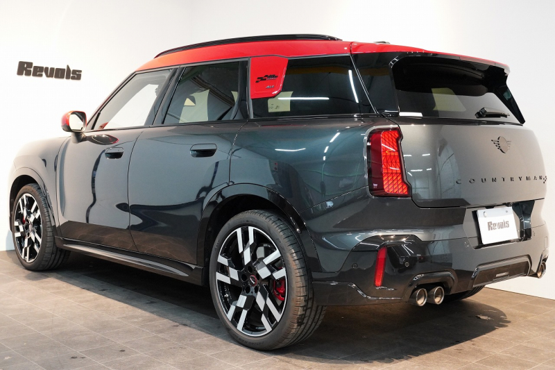 MINI(ミニ) ミニカントリーマン ALL4 JOHN COOPER WORKS TRIM ワンオーナー レジェンドグレー パフォーマンスブレーキ レッドスポーツストライプデカール 中古車 中古車