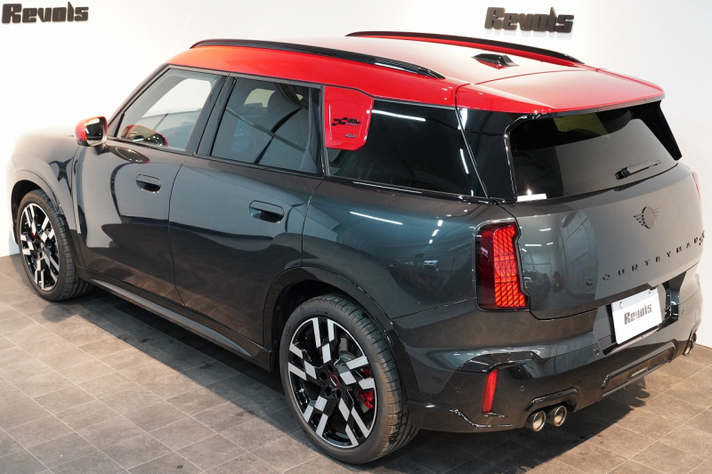 MINI(ミニ) ミニカントリーマン ALL4 JOHN COOPER WORKS TRIM ワンオーナー レジェンドグレー パフォーマンスブレーキ レッドスポーツストライプデカール 中古車 中古車