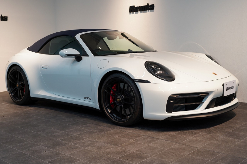 ポルシェ 911(Type992) Carrera GTS Cabriolet オールレザーインテリア（グラファイトブルー） ベンチレーション  中古車