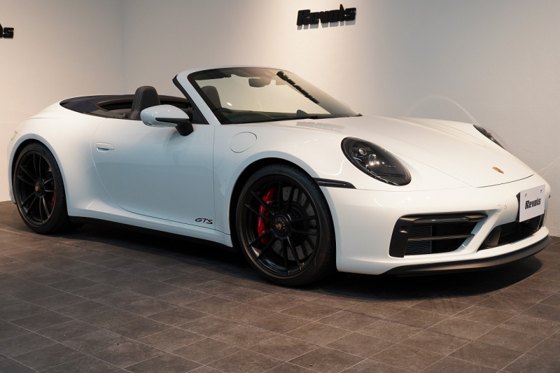 ポルシェ 911(Type992) Carrera GTS Cabriolet オールレザーインテリア（グラファイトブルー） ベンチレーション  中古車