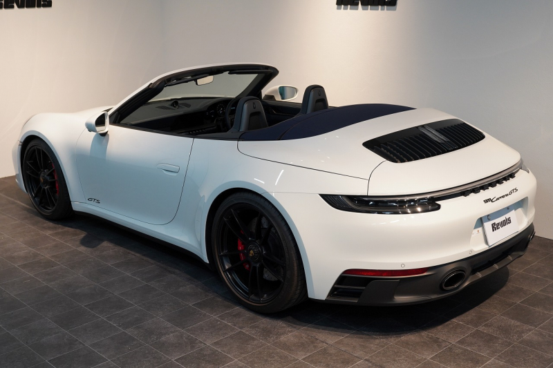 ポルシェ 911(Type992) Carrera GTS Cabriolet オールレザーインテリア（グラファイトブルー） ベンチレーション  中古車