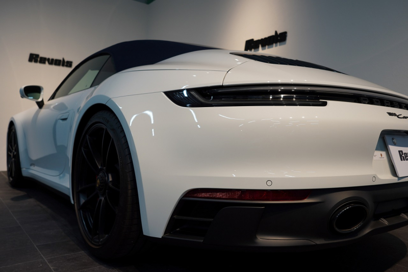 ポルシェ 911(Type992) Carrera GTS Cabriolet オールレザーインテリア（グラファイトブルー） ベンチレーション  中古車