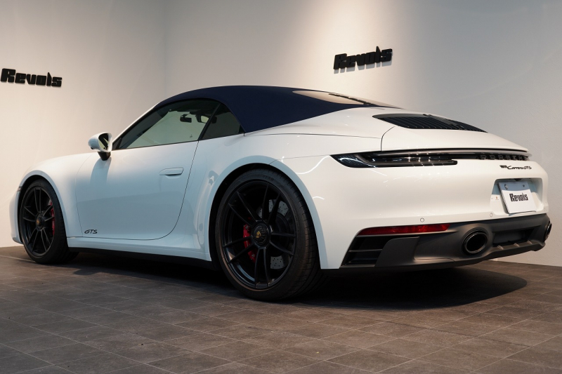 ポルシェ 911(Type992) Carrera GTS Cabriolet オールレザーインテリア（グラファイトブルー） ベンチレーション  中古車