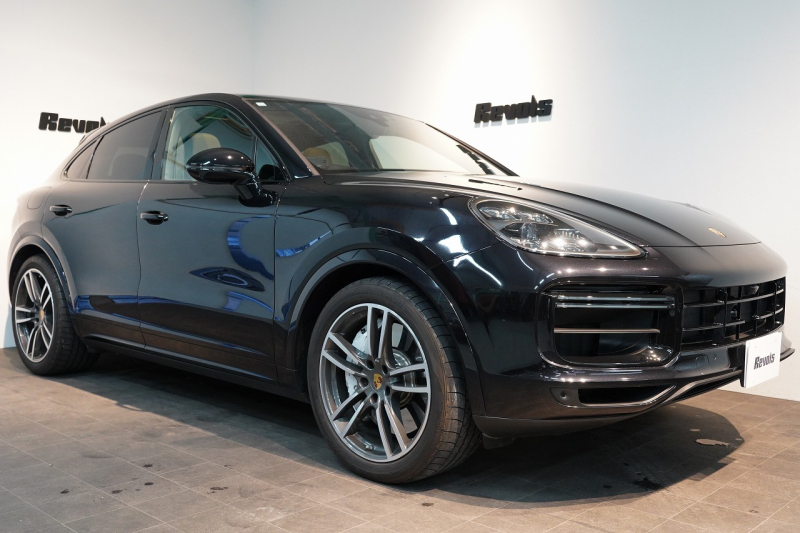 ポルシェ カイエンクーペ Turbo Tiptronic-S 延長保証2025年11月迄 PSMP付 PCSB ツートンレザーインテリア スポーツエグゾースト マトリクスLED 中古車