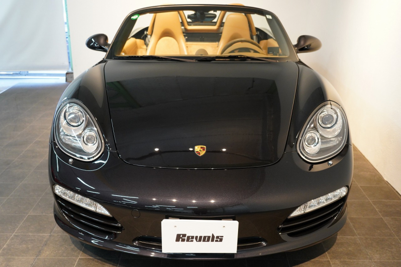 ポルシェ ボクスター(Type987) PDK 後期モデル 左H スポーツクロノ バサルトブラック PC入庫歴17回 中古車 中古車