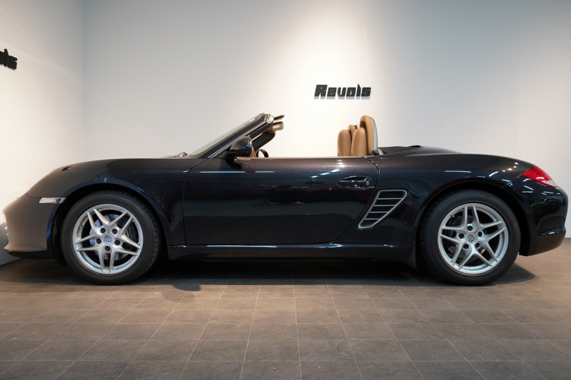 ポルシェ ボクスター(Type987) PDK 後期モデル 左H スポーツクロノ バサルトブラック PC入庫歴17回 中古車 中古車